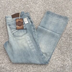 Cody James Men's Slim Boot Fit Light Blue Jeans